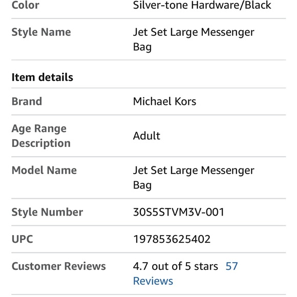 Michael Kors Jet Set Messenger Bag with Signature Style - Picture 5 of 10